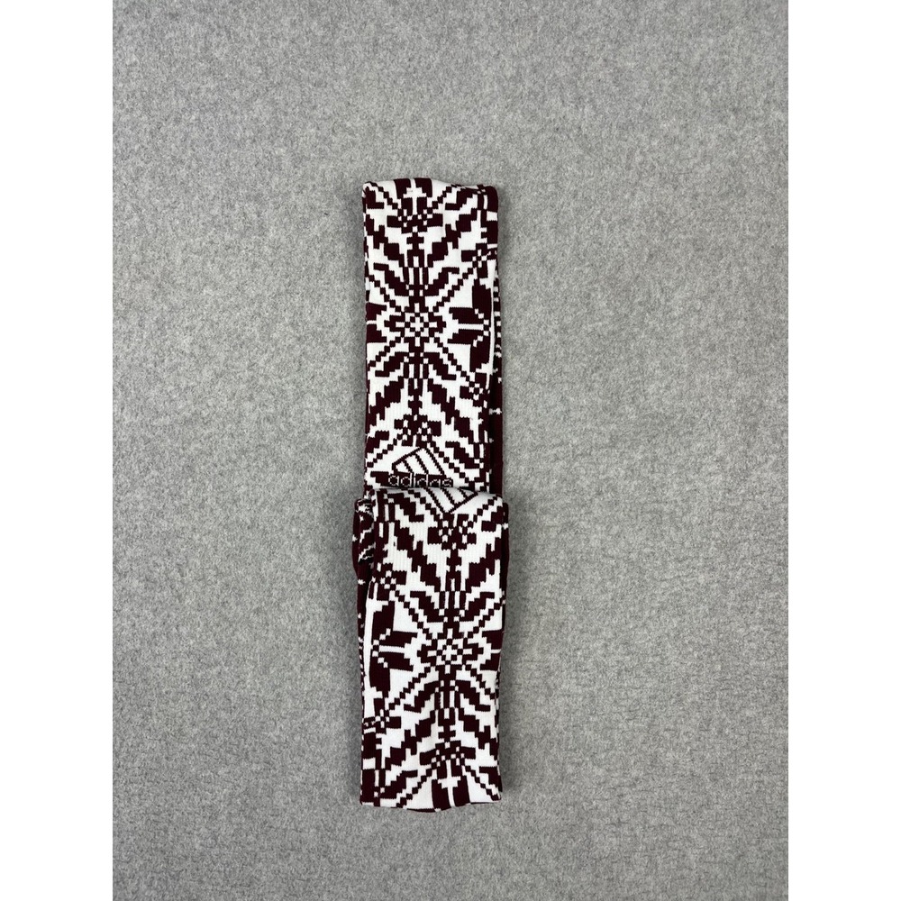 Missouri State University Bears Soccer Socks Womens Maroon Adidas All Over Print - Picture 3 of 4